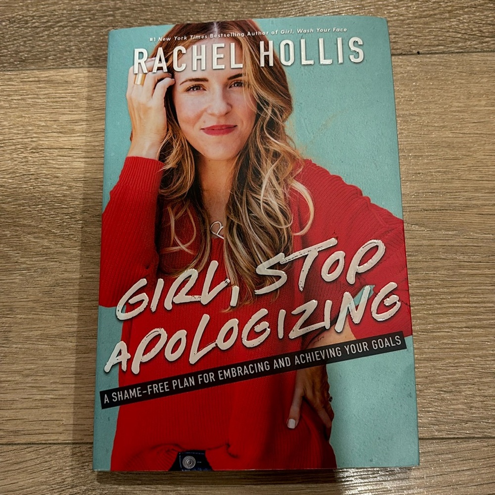 Girl, Stop Apologizing book $7 add on